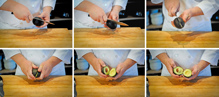 How to Pit, Slice and Dice an Avocado - Step One