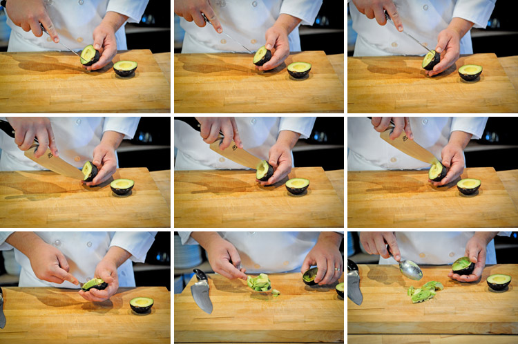 How to Pit, Slice and Dice an Avocado - Step Three