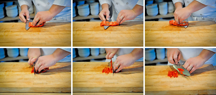 How to Cut a Bell Pepper - Step Four