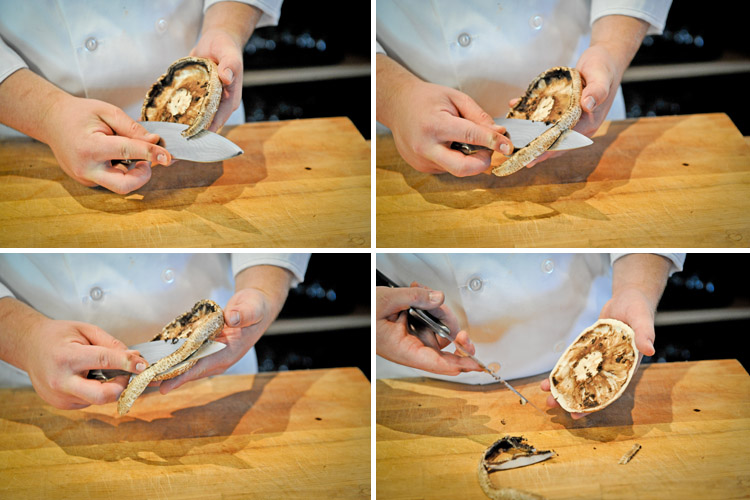 How to Clean and Cut a Portobello Mushroom - Step Four