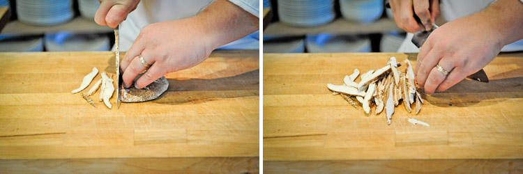 How to Clean and Cut a Portobello Mushroom - Step Five