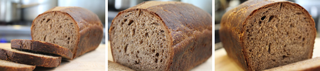 Eastern European Style Brown Bread Using a Sourdough Starter