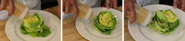 Butter Lettuce Salad Step Two