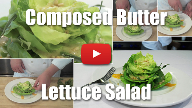 Composed Butter Lettuce Salad