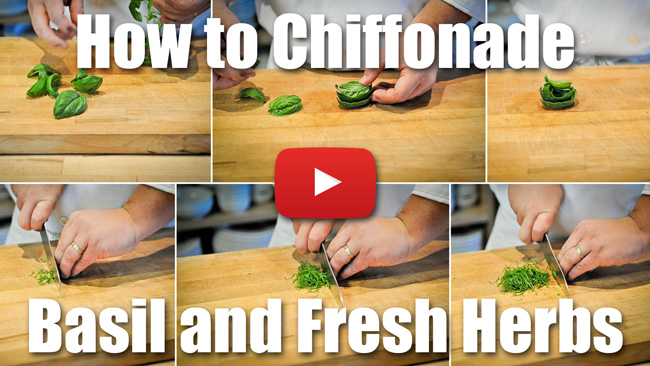 CKS 011| How to Chiffonade Basil and Other Herbs