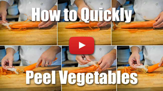 CKS 017| How to Quickly Peel Vegetables