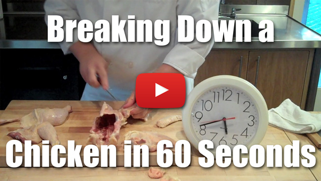CKS 029| Breaking Down a Whole Chicken In Under 60 Seconds
