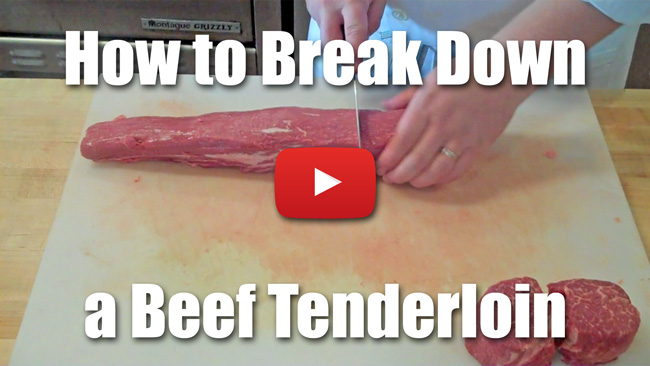 CKS 035| How to Break Down a Beef Tenderloin and Fabricate Filet Mignon
