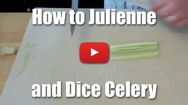 CKS 037| How to Dice and Julienne Celery