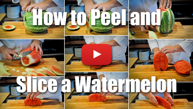 CKS 039| How to Pell and Slice a Watermelon
