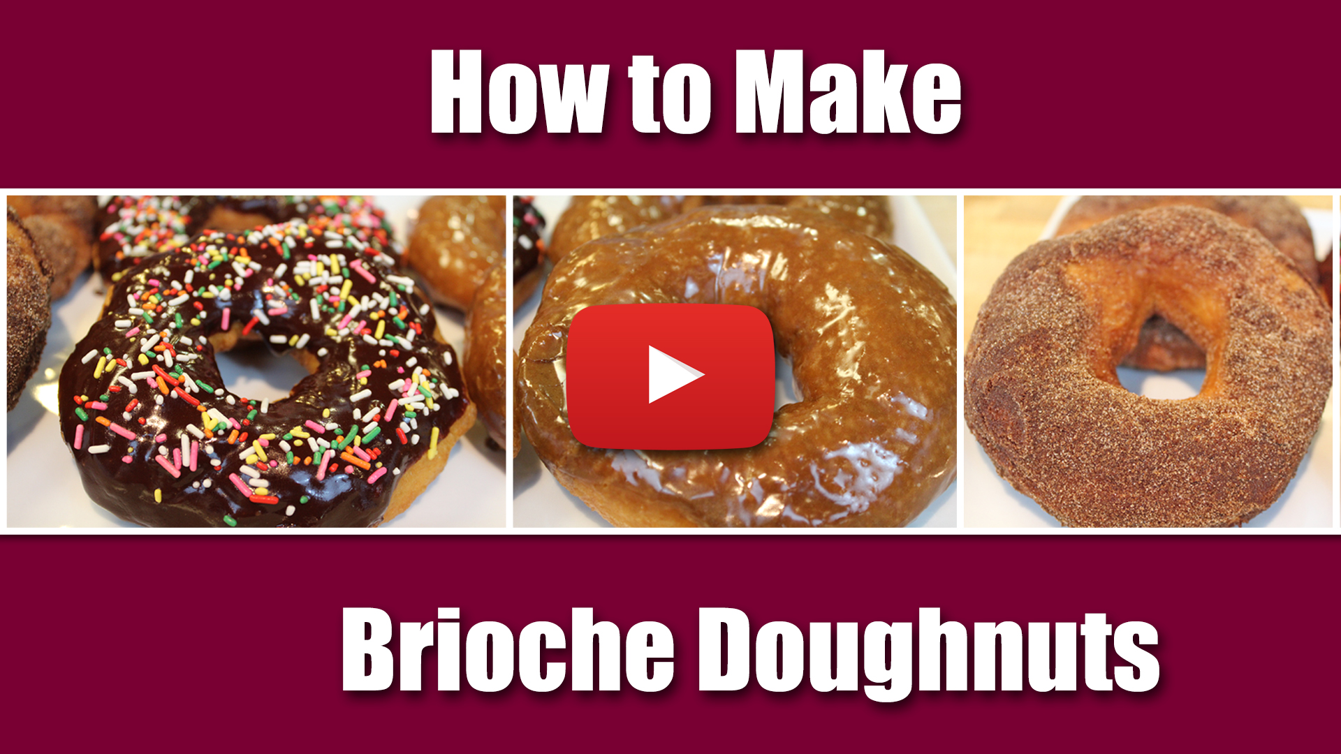 How to Make Brioche Doughnuts Video