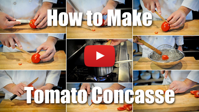 How to Make Tomato Concasse - Video