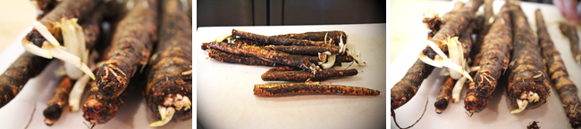 How to Prepare Salsify - Step One