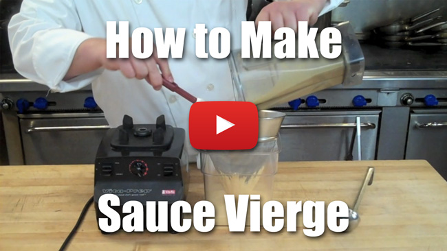 How to Make Sauce Vierge - Video