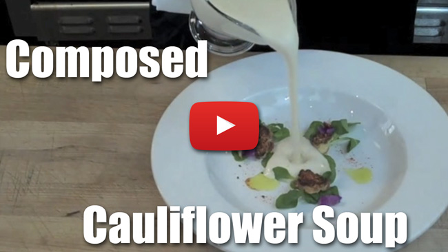 Composed Cauliflower Soup