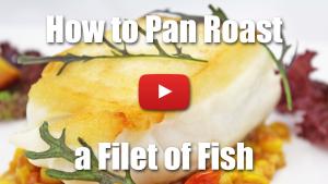 How to Pan Roast a Fillet of Fish - Video Technique