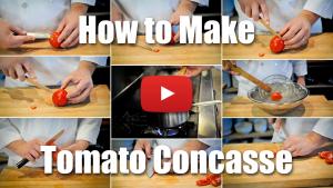 How to Make Tomato Concasses - Video Technique